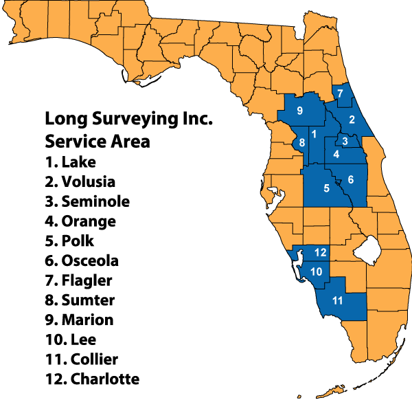 Florida Service Area Map